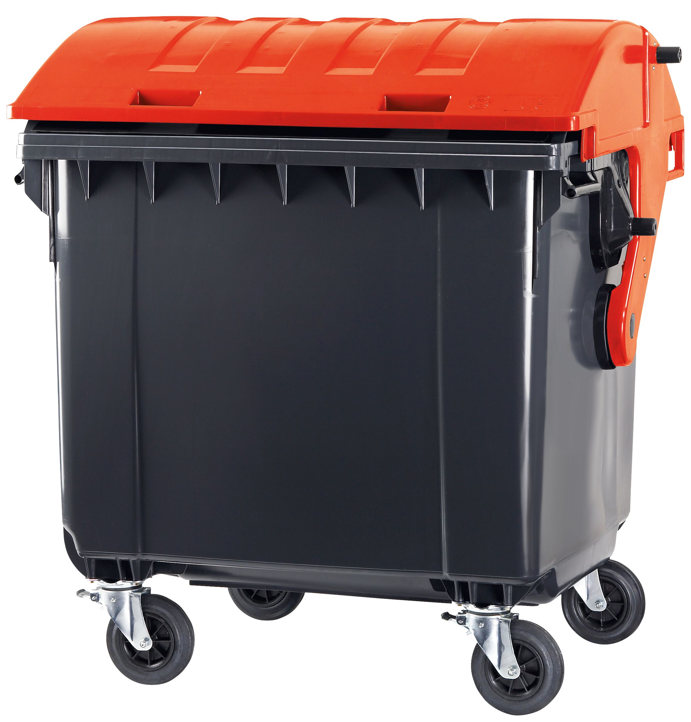 Контейнер для твердих побутових відходів, ESE, 1100 л, зі сферичною кришкою